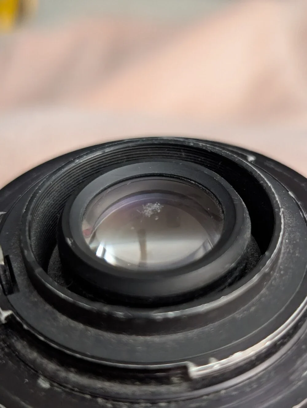 Vivitar 24mm f/2.8 manual focus wide-angle lens - scratch on lens (See Photos)